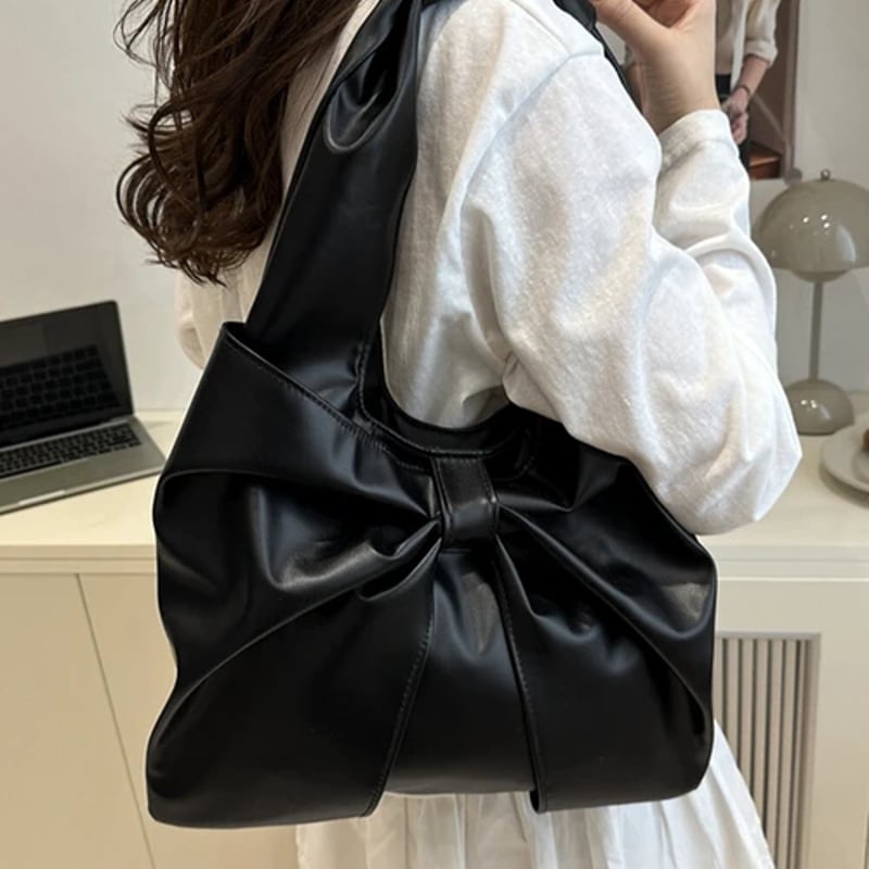 ビッグリボンワンショルダートートバッグ | Minayo Select
