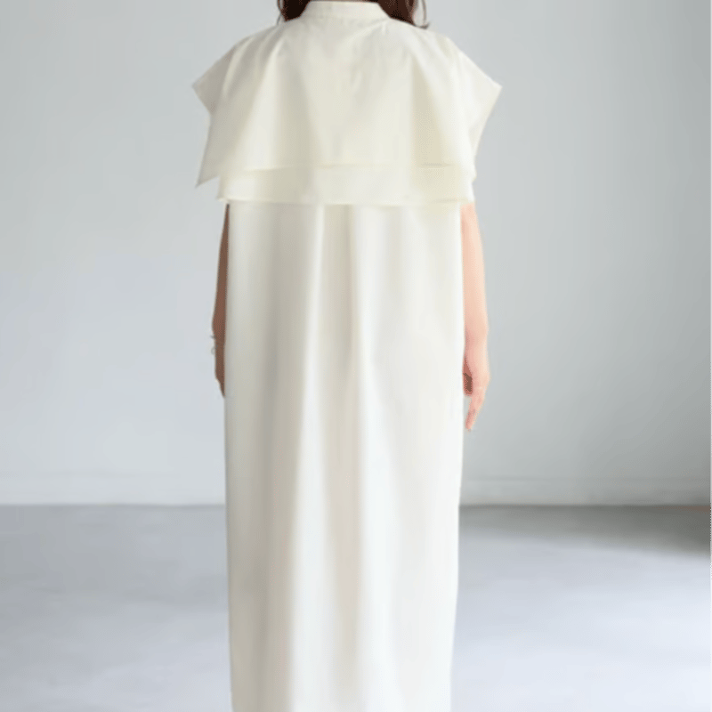 ノースリーブケープレイヤードワンピース | Minayo Select