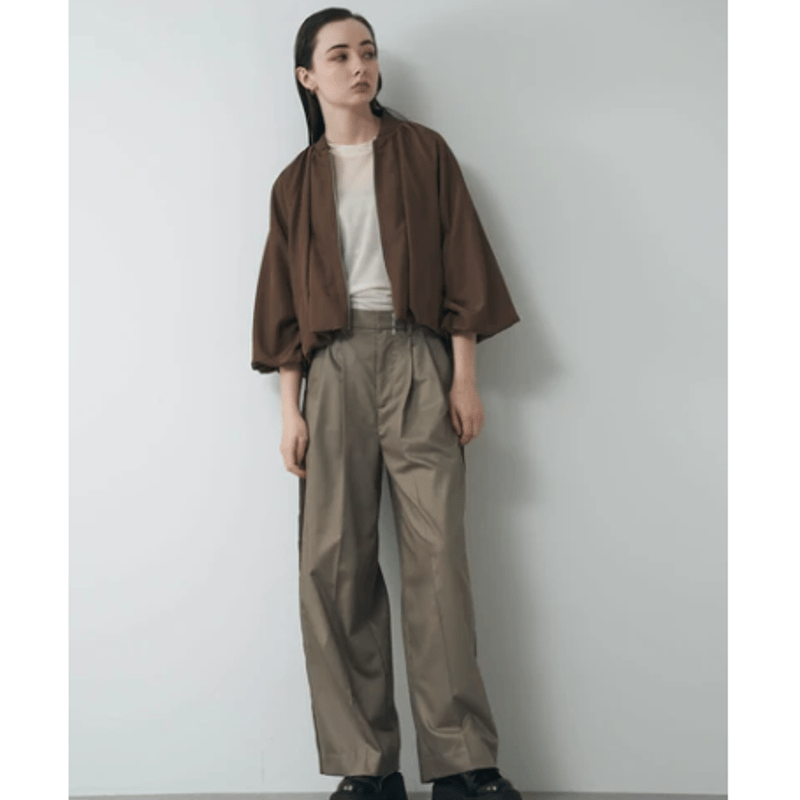 バルーンヘムジップブルゾン | Minayo Select