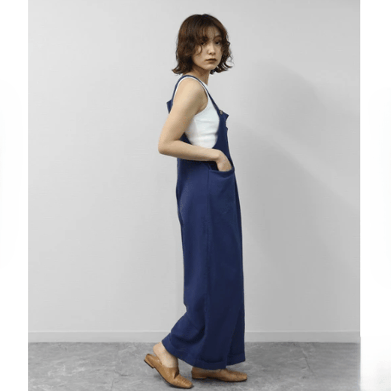 インド ラリーキルト zakuchiku ワイド サロペット インド ラリーキルトzakuchiku サロペット ワイドズボン | zakuchiku