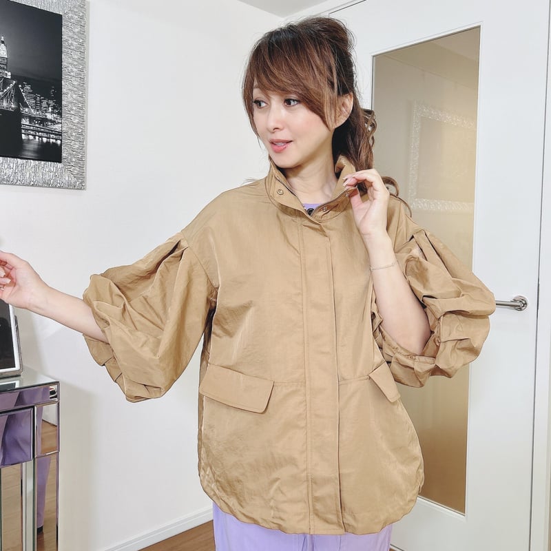 □再入荷□ ボリュームスリーブブルゾン 品番:PI-144110 | Minayo Select