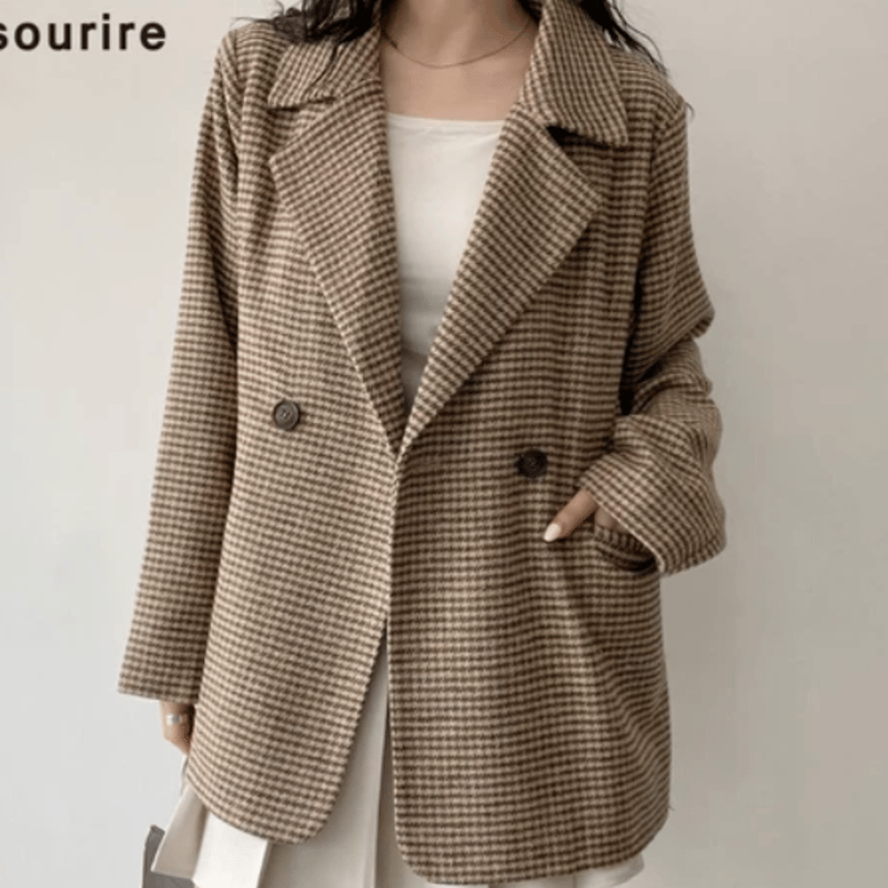 チェックジャケット | Minayo Select