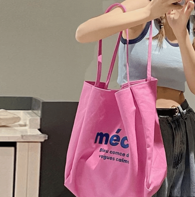 ロゴキャンバスカラートートバッグ | Minayo Select