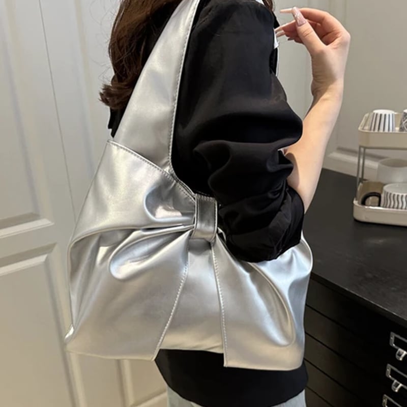 ビッグリボンワンショルダートートバッグ | Minayo Select