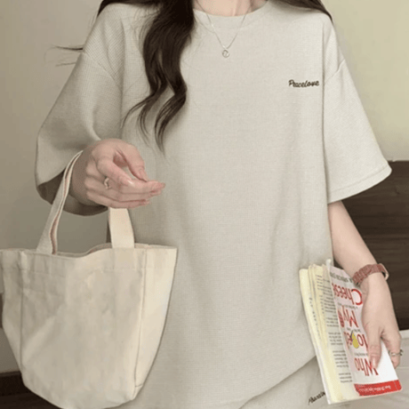 半袖Tシャツショートパンツセットアップ