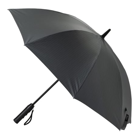 扇風機付き日傘　晴雨兼用　60cm【ヘリンボーン】(HHLG2170)
