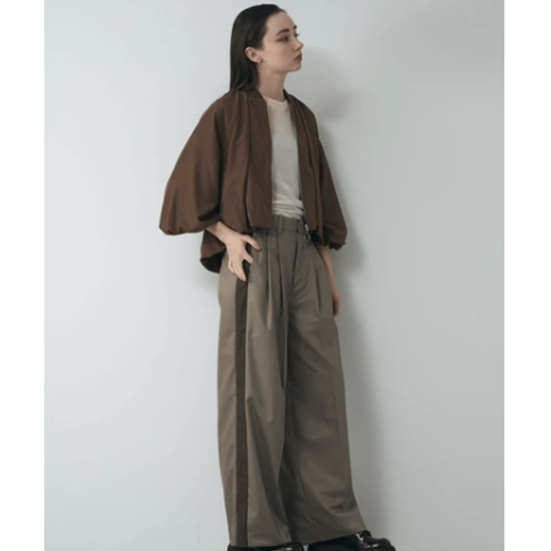 バルーンヘムジップブルゾン | Minayo Select