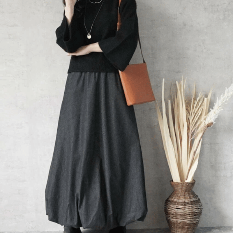 センソユニコ　M2　デニム　スカート　バルーン　インディゴ　38　M相当 センソユニコ M2 デニム スカート バルーン インディゴ 38 M相当