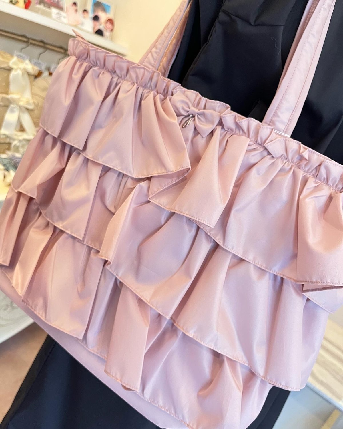 フリルトートバッグ 商品番号：vv-03af-504 | Minayo Select