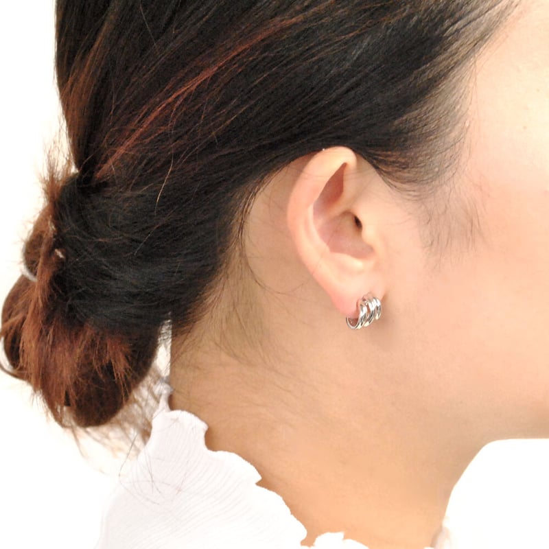 16G ハンドメイド・手芸 ピアス 3個セット