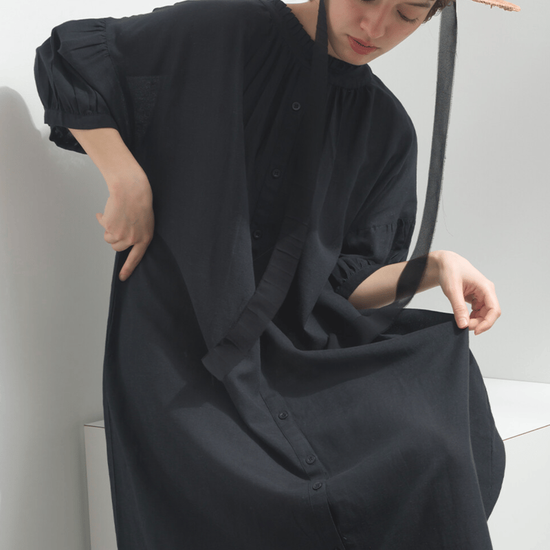 □ 47751★年 定価4.2万 イデアルーチェ ミリタリーシャツワンピース Dress - iDea Luce イデアルーチェ｜ワンランク上の大人ファッション