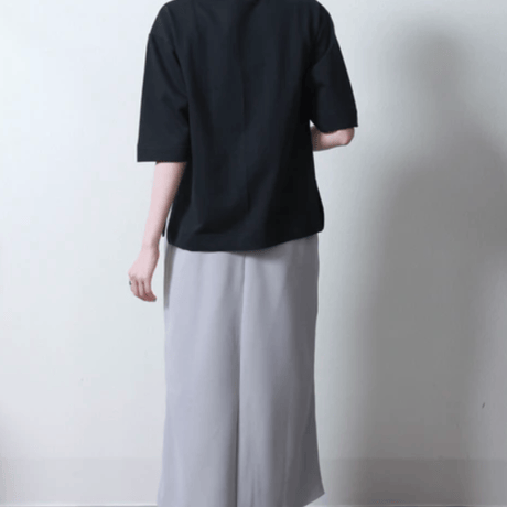 bigロゴ6分袖Tシャツ
