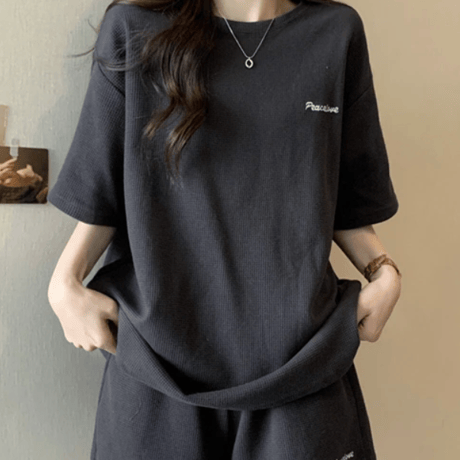 半袖Tシャツショートパンツセットアップ