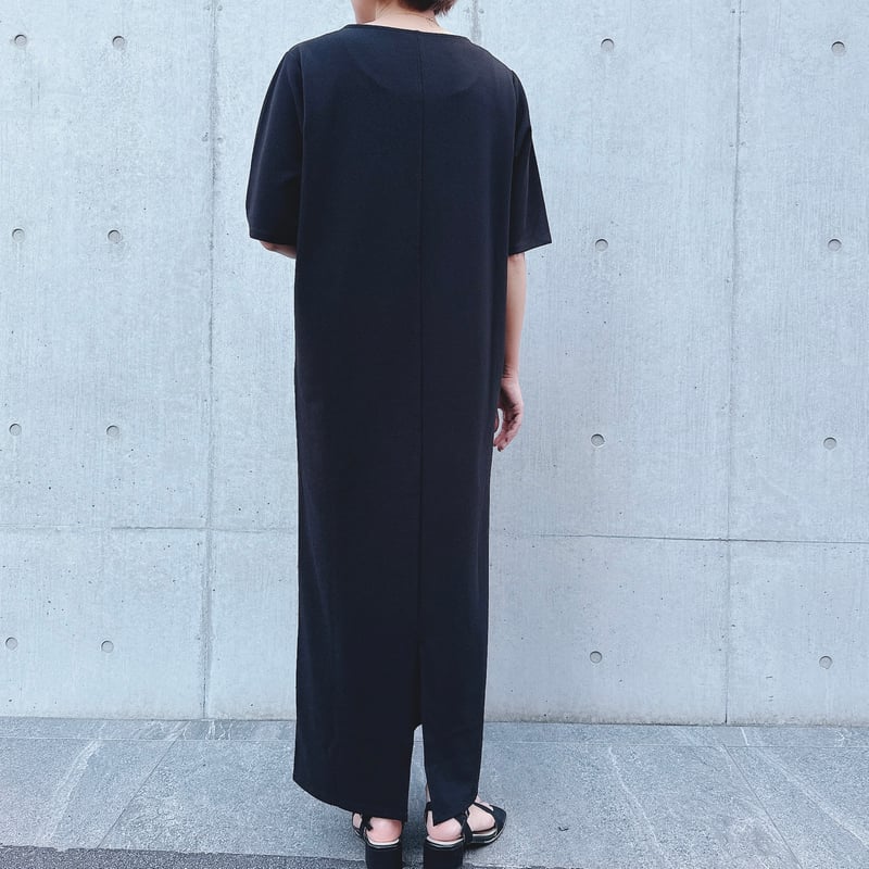 カットジョーゼット5分袖ワンピース | Minayo Select