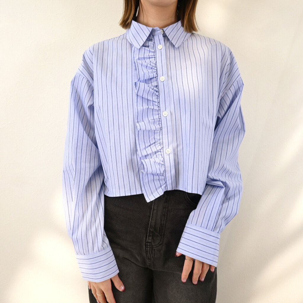 フリルブラウス♡今月まで(>_<) フリルブラウス[fo2021] | レディースファッション通販のグレイル(GRL