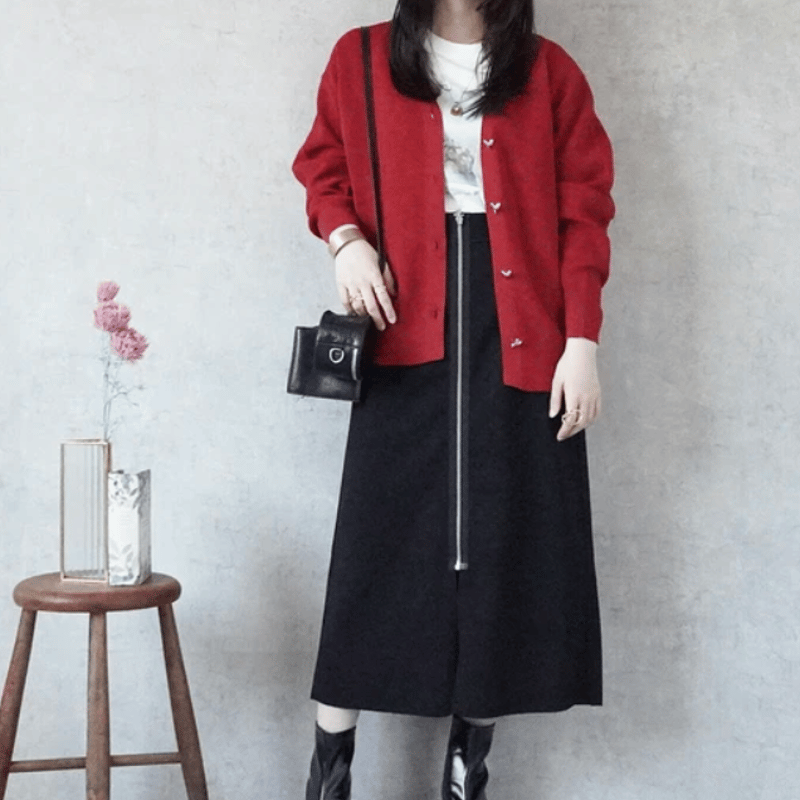【完売品】nothommeblue ニットポロ　maroon nothommeblue ニットポロ maroon
