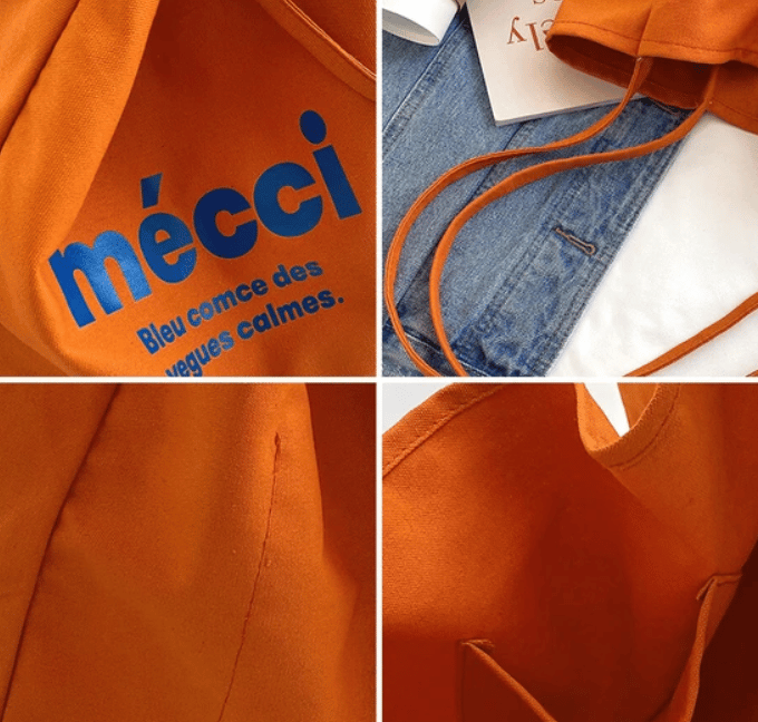 ロゴキャンバスカラートートバッグ | Minayo Select