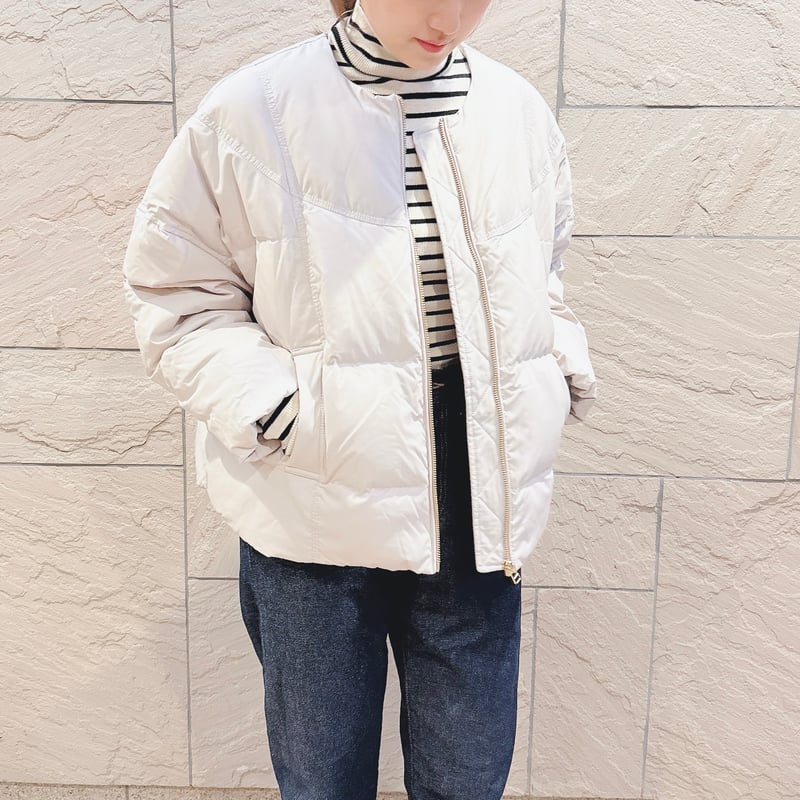 ★極美品★MARECHAL TERRE◎異素材切替ダウンジャケット ヨーク切替ピュアダウンジャケット | Minayo Select