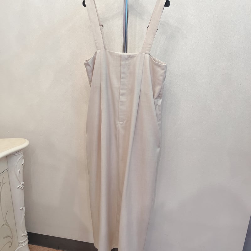■渡辺美奈代セレクトショップ■ハイウエストロングジャンパースカート■ □渡辺美奈代セレクトショップ□ハイウエストロングジャンパー
