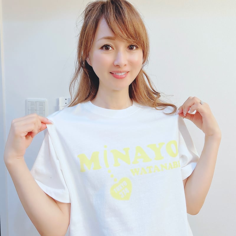 渡辺美奈代 Minayo ライブTシャツ 2023 ホワイト | Minayo Select
