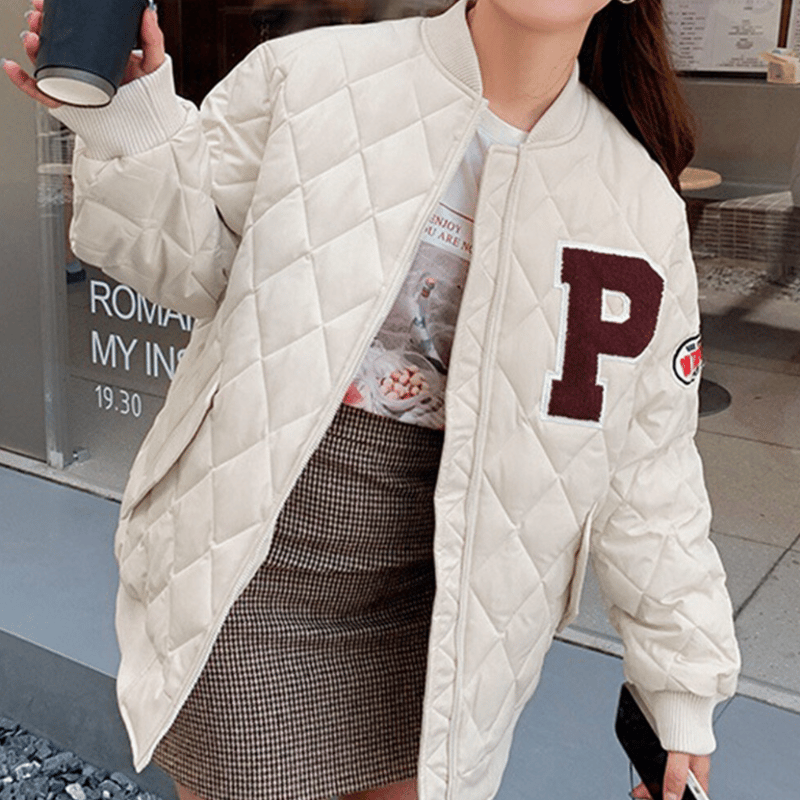 中綿キルティングブルゾン | Minayo Select