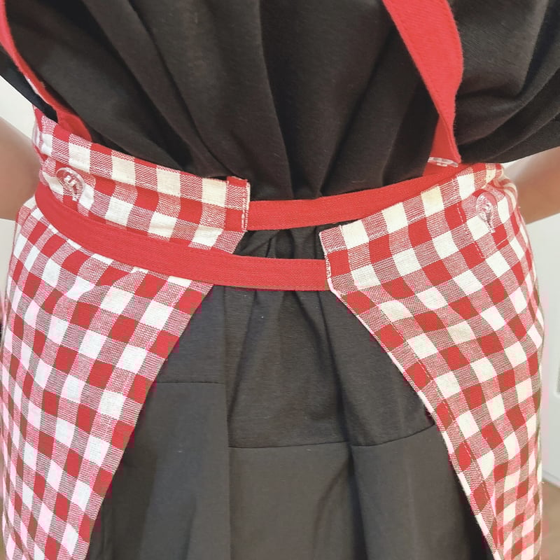 新品　フェイラー　ヴィシーチェック　サロンエプロン 新品 フェイラー ヴィシーチェック サロンエプロン