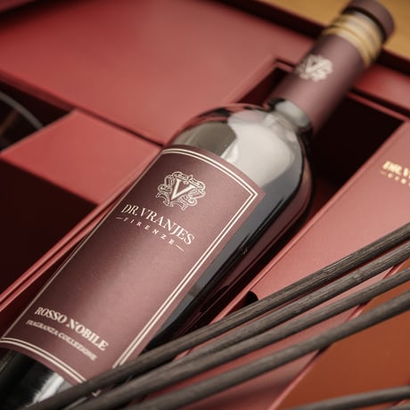 【美奈代さんがご自宅で愛用中】DR. VRANJES（ドットール・ヴラニエス）ルームフレグランス　ROSSO NOBILE〔ロッソノービレ〕　750ml 　ギフトセット