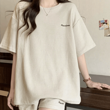 半袖Tシャツショートパンツセットアップ