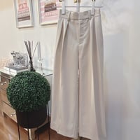 ツータックワイドパンツ