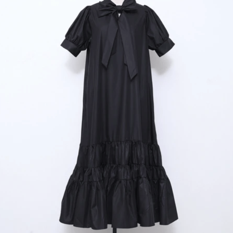 美品 KANEKO ISAO フリル 半袖ワンピース ティアード 美品 KANEKO ISAO フリル 半袖ワンピース ティアード - メルカリ