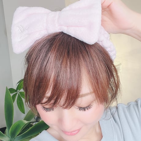 渡辺美奈代オリジナル　ビッグリボンヘアバンド