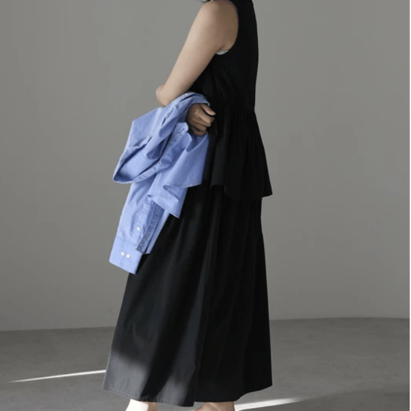 ワンピース OHGA TIERED ONEPIECE tiered one-piece ティアードワンピース | Minayo Select