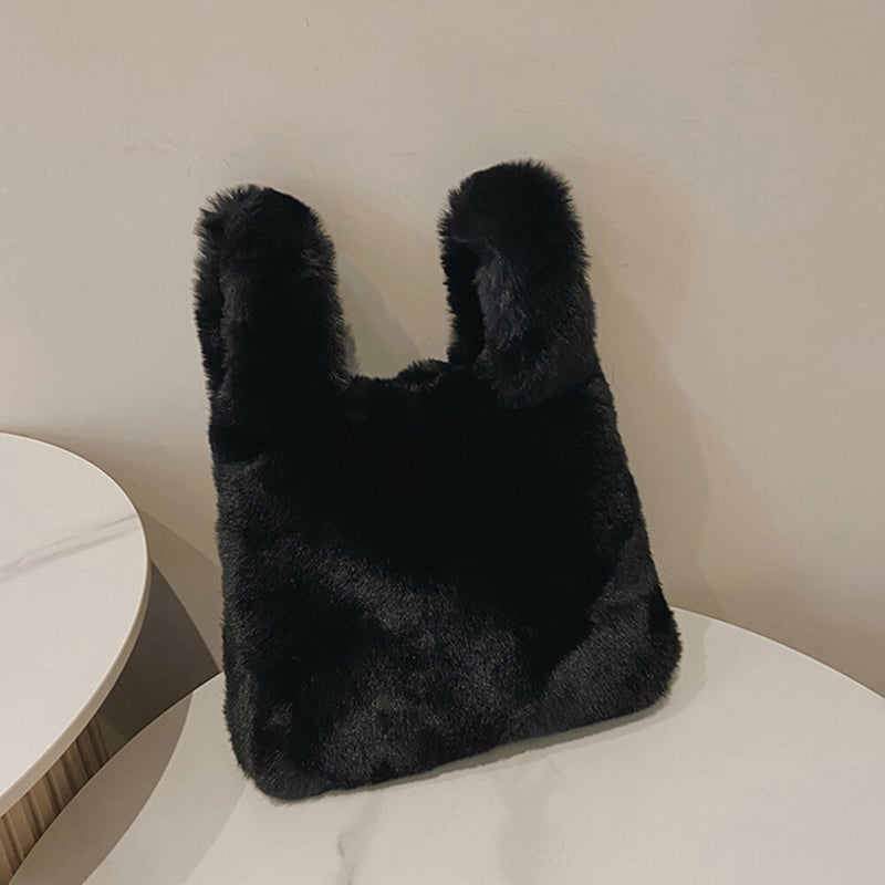 ふわふわエコファーミニバッグ | Minayo Select