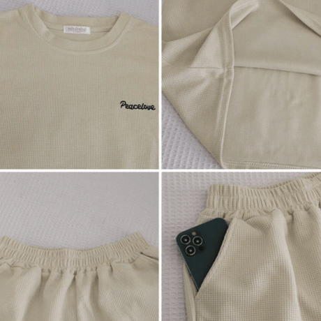 半袖Tシャツショートパンツセットアップ