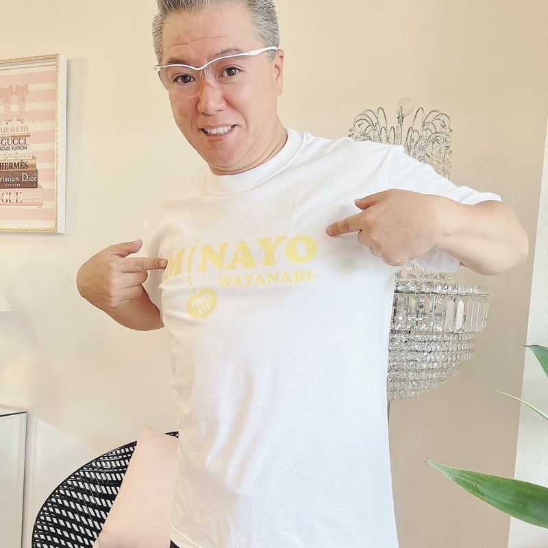 渡辺美奈代 Minayo ライブTシャツ 2023 ホワイト | Minayo Select