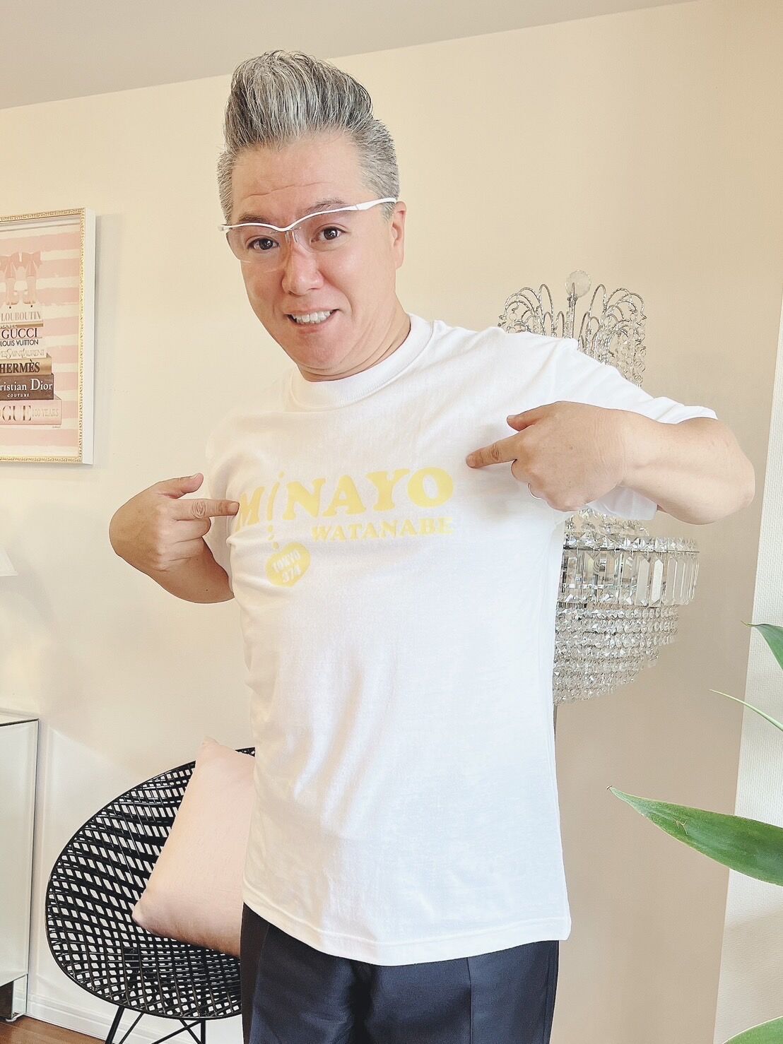 渡辺美奈代 Minayo ライブTシャツ 2023 ホワイト | Minayo Select