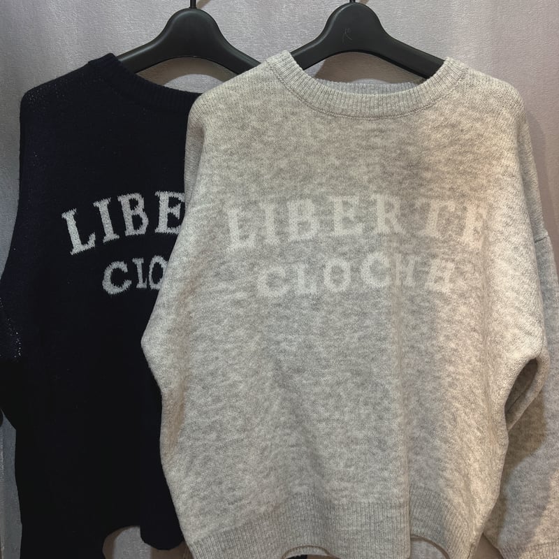 ロゴジャガードニット | Minayo Select