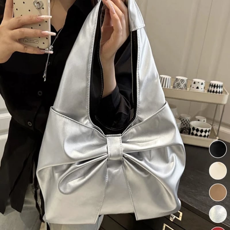 ビッグリボンワンショルダートートバッグ | Minayo Select