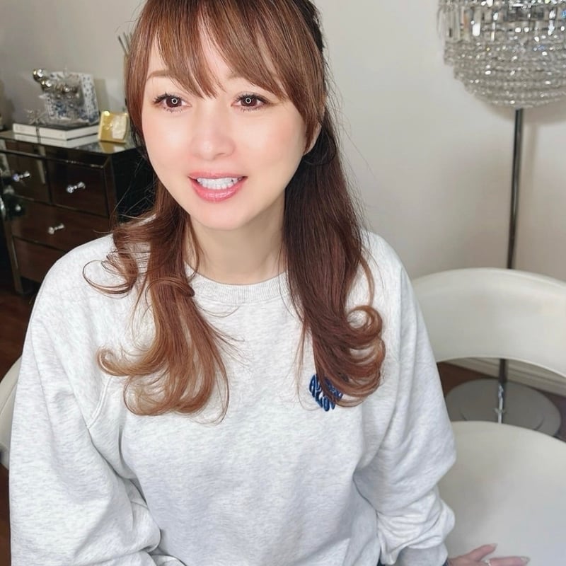 ハートロゴラメ刺繍ラグランスウェット | Minayo Select