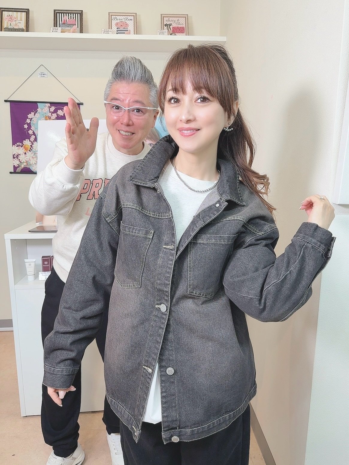 ヴィンテージデザインのデニムジャケット | 渡辺美奈代オフィシャル