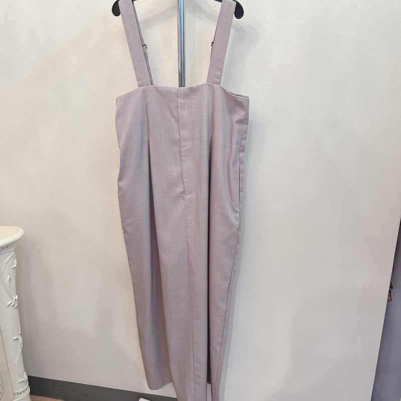 ■渡辺美奈代セレクトショップ■ハイウエストロングジャンパースカート■ ハイウエストロングジャンパースカート】 美奈代さんが着用され
