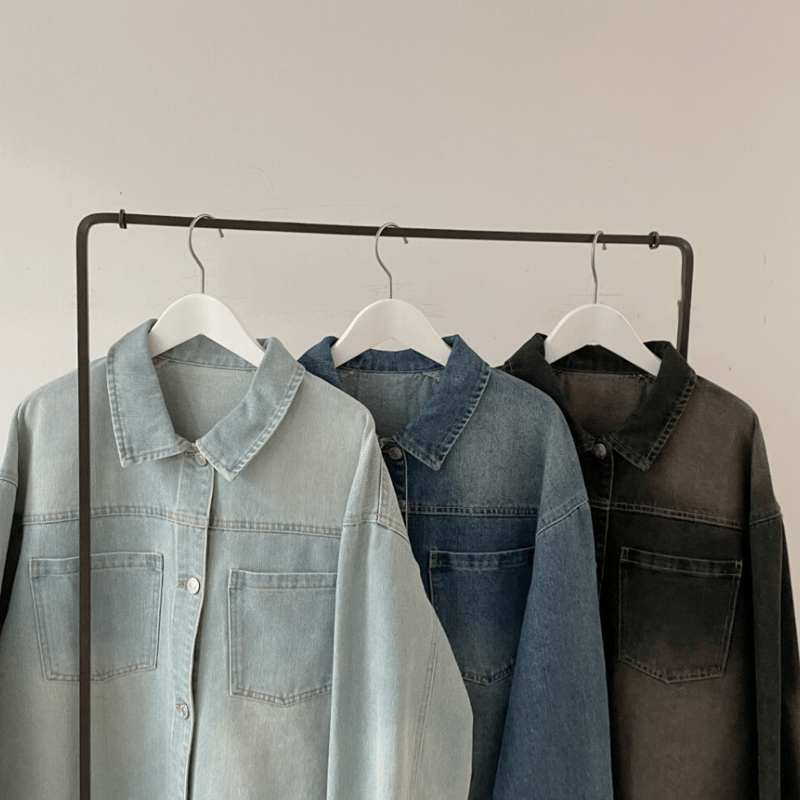 12OZデニムオーバーサイズジャケット | Minayo Select