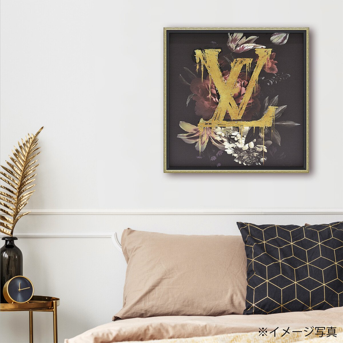 【アート額】オマージュ キャンバスアート「グラフィティ パフューム2（Lサイズ） fit=scale-down,w=1200