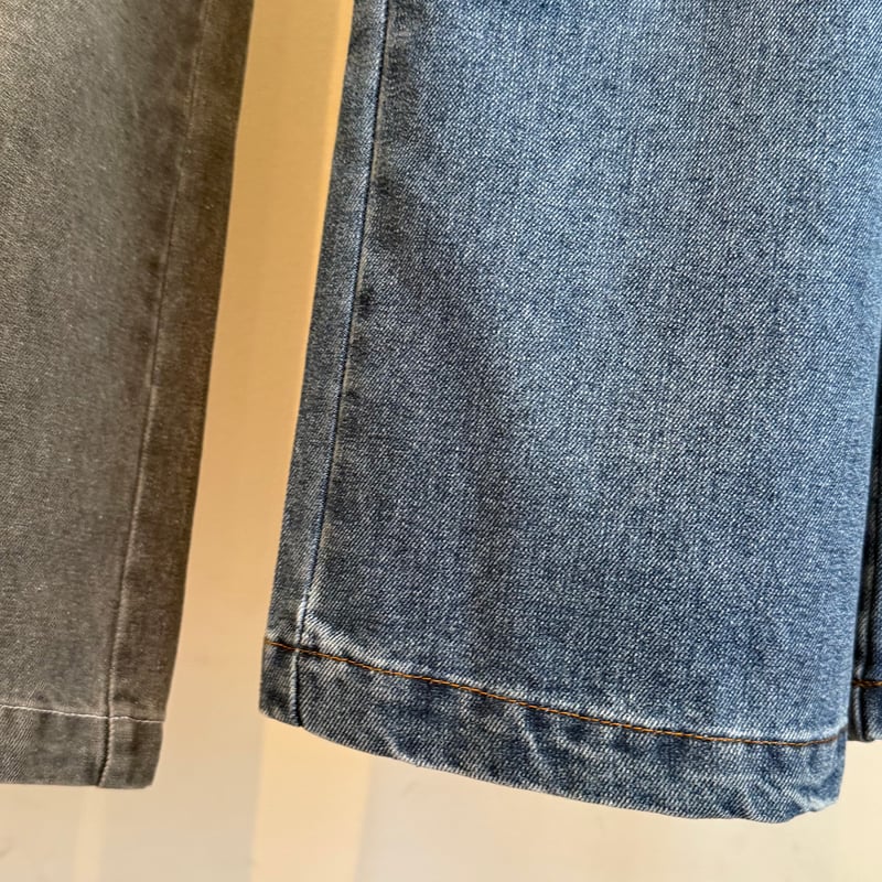 Minayo Select　フロントジップストラップデザインデニムサロペット フロントジップストラップデザインデニムサロペット | Minayo Select