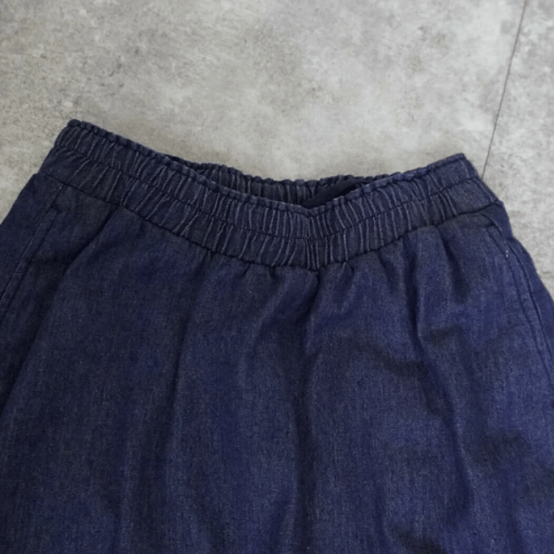 センソユニコ　M2　デニム　スカート　バルーン　インディゴ　38　M相当 センソユニコ M2 デニム スカート バルーン インディゴ 38 M相当