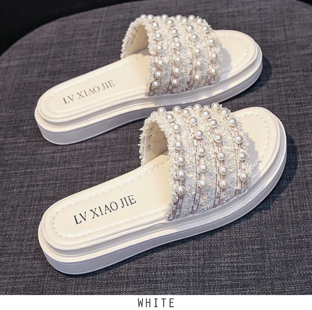 GaGa3333TSURU パールサンダル38 GaGa3333TSURU パールサンダル38 one wayザッカ サンダル