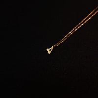 ゴールドネックレス スマイルマークMサイズ K18 ダイヤ | Minayo