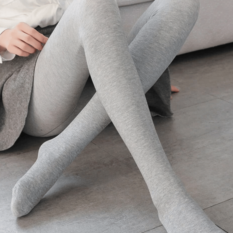 リブ編み裏起毛タイツ | Minayo Select