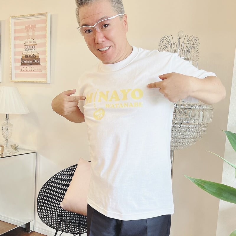 渡辺美奈代 Minayo ライブTシャツ 2023 ホワイト | Minayo Select