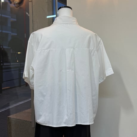 レースドッキングシャツブラウス